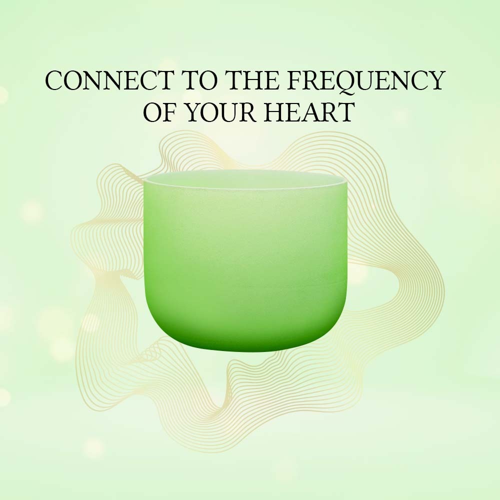 Heart Connection Bowl | Single F Bowl - Heart Frequency